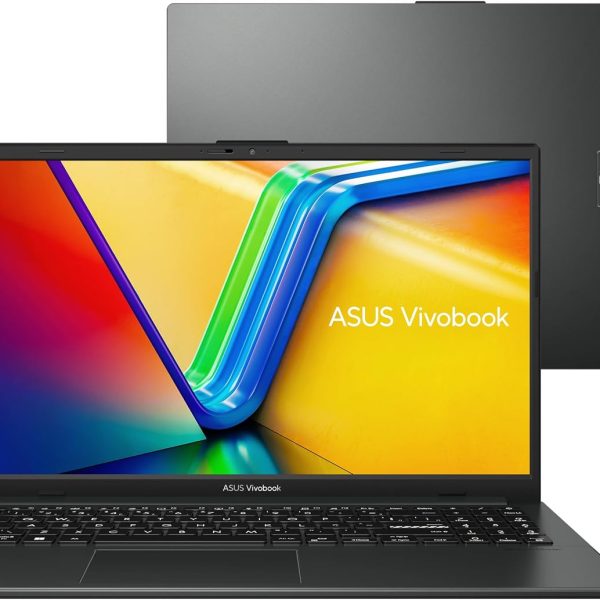 Notebook ASUS VivoBook Go 15, AMD RYZEN 5 7520U, 8GB, 512GB SSD, KeepOS/Linux, Tela 15,6" FHD, Mixed Black - E1504FA-NJ732