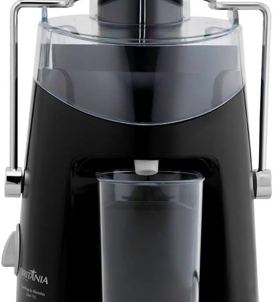 Centrifuga de Alimentos, Juicer 700, 400w, Preto, 220v, Britânia