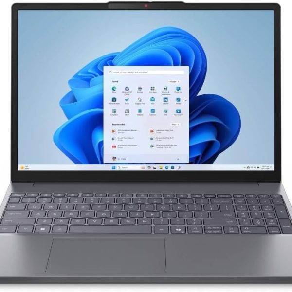 Notebook Lenovo IdeaPad Slim 3 15.3" Luna Grey - Intel Core 3 100U, 8GB RAM, 256GB SSD, Windows 11
