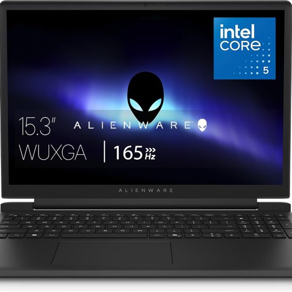 Notebook Gamer Alienware 15, 15,3" WUXGA 165Hz, Intel Core 5 210H, 8GB DDR5, 512GB SSD, NVIDIA GeForce RTX 3050 6GB, Windows 11 – DA15-C5210H-A10