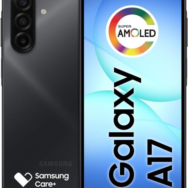 Celular Samsung Galaxy A17, 128GB, 4GB, 50MP Tela 6.7", IP54 - Preto