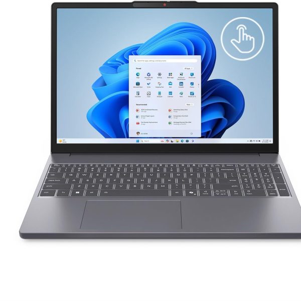 Notebook Lenovo IdeaPad Slim 3 15.3" Touch Screen - Luna Grey - Intel Core i5-13420H, 8GB RAM, 512GB SSD, Windows 11