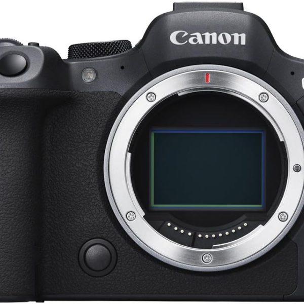 Canon Câmera mirrorless EOS R6 Mark II (apenas corpo), câmera full-frame, sensor CMOS de 24,2 megapixels, recursos de foto e vídeo, preto