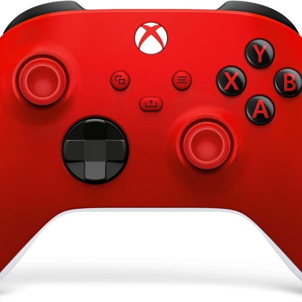 Xbox Wireless Gaming Controller (2025) – Pulse Red – Play on, Windows, Android, iOS, FireTV Sticks, Smart TVs, VR Headsets