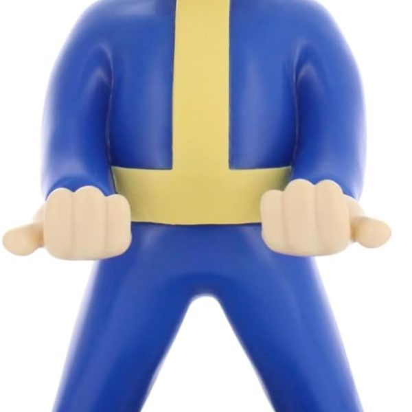 Cable Guys Fallout Vault Boy Controller Holder & Phone Stand - Gaming Setup Accessories for Desk and Game Room, Controller Stand Compatible with Xbox, PlayStation & Most Standard Game Controllers