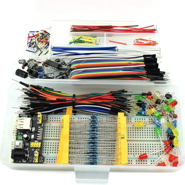 HJ Garden kit de componentes eletrônicos sortidos Arduino, Raspberry Pi, STM32 etc. Projetos, E3 Kit