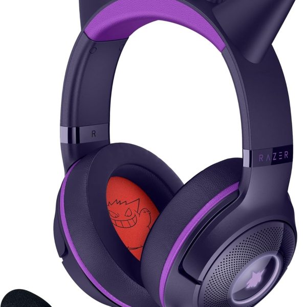 Razer Kraken Kitty V2 Headset Gamer Gengar Com Fio