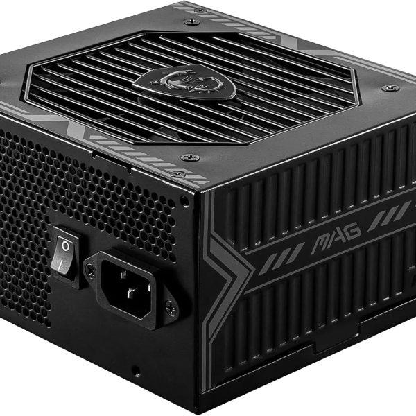 Fonte de Alimentação MSI MAG A650BN, 650W, 80 Plus Bronze, PFC Ativo, Com Cabo, Preto - MAGA650BNL