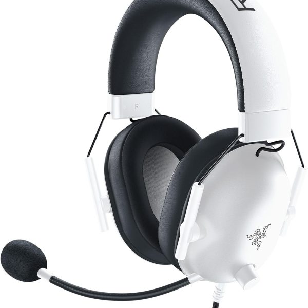 Headset Blackshark V2 X Mercury Branco Razer - RZ0403240700