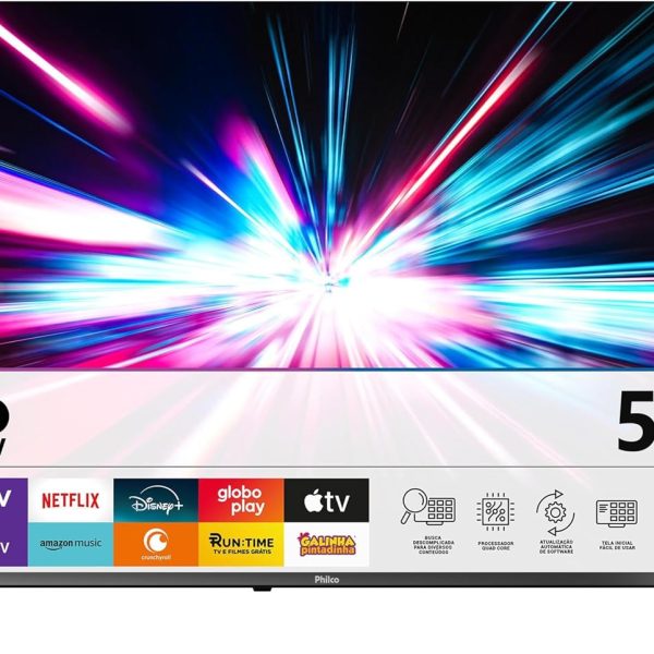 Smart TV 50” Philco P50CRB 4K LED Dolby Audio